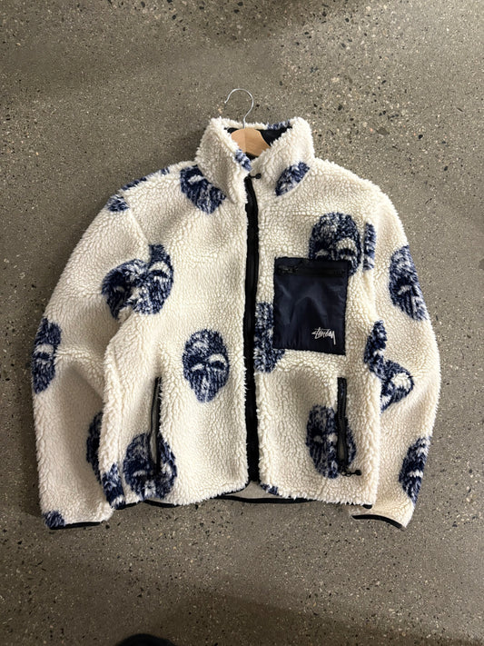 (M) Stussy Jacquard Mask Sherpa Boot