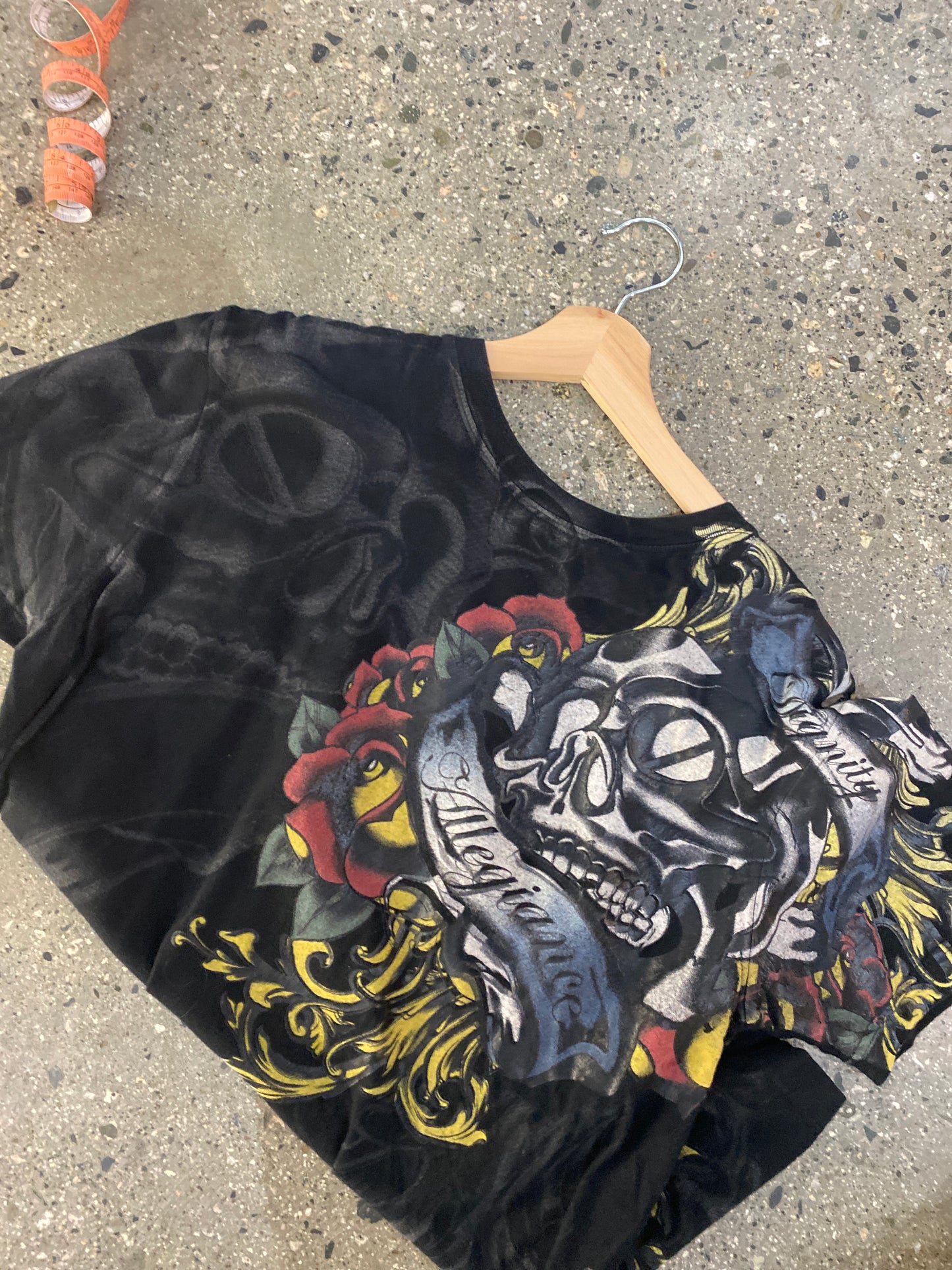 (s/m) Xzavier Y2K aop tee