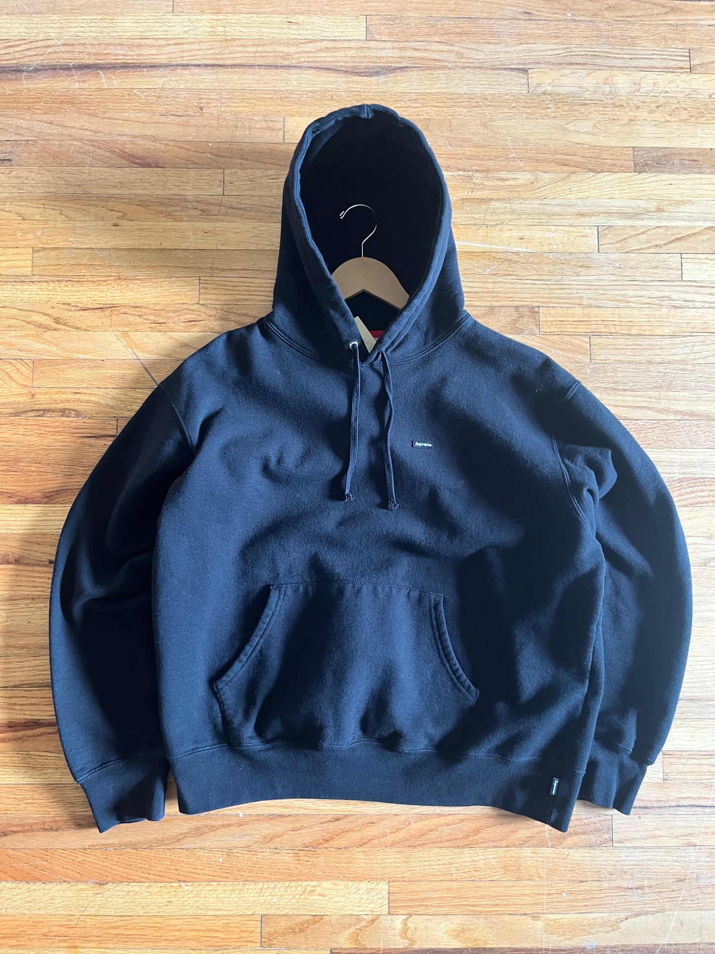 (M) Supreme Box Hoodie Black