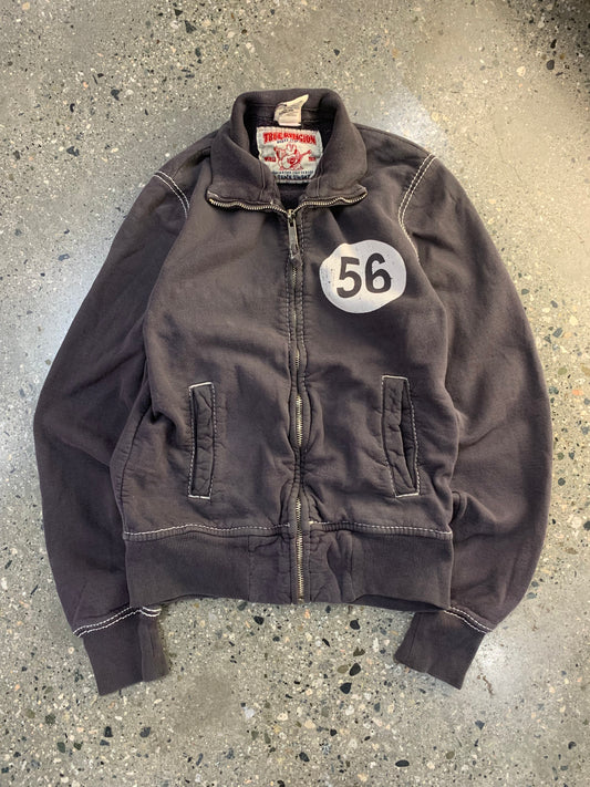 (XS/S) True Religion Track Zip