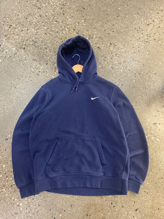 (m) Nike Navy Swoosh Hoodie