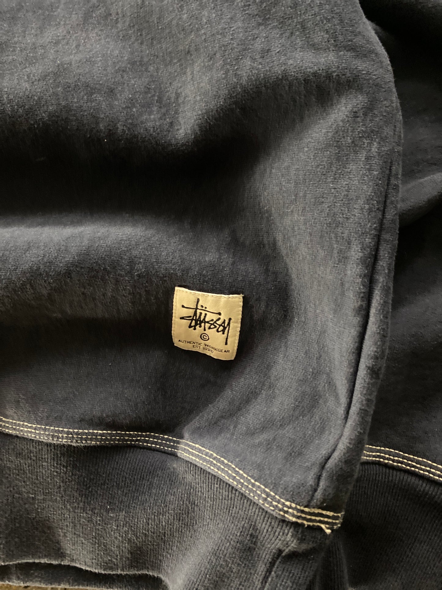 (S) Stussy Authentic Workgear Crewneck