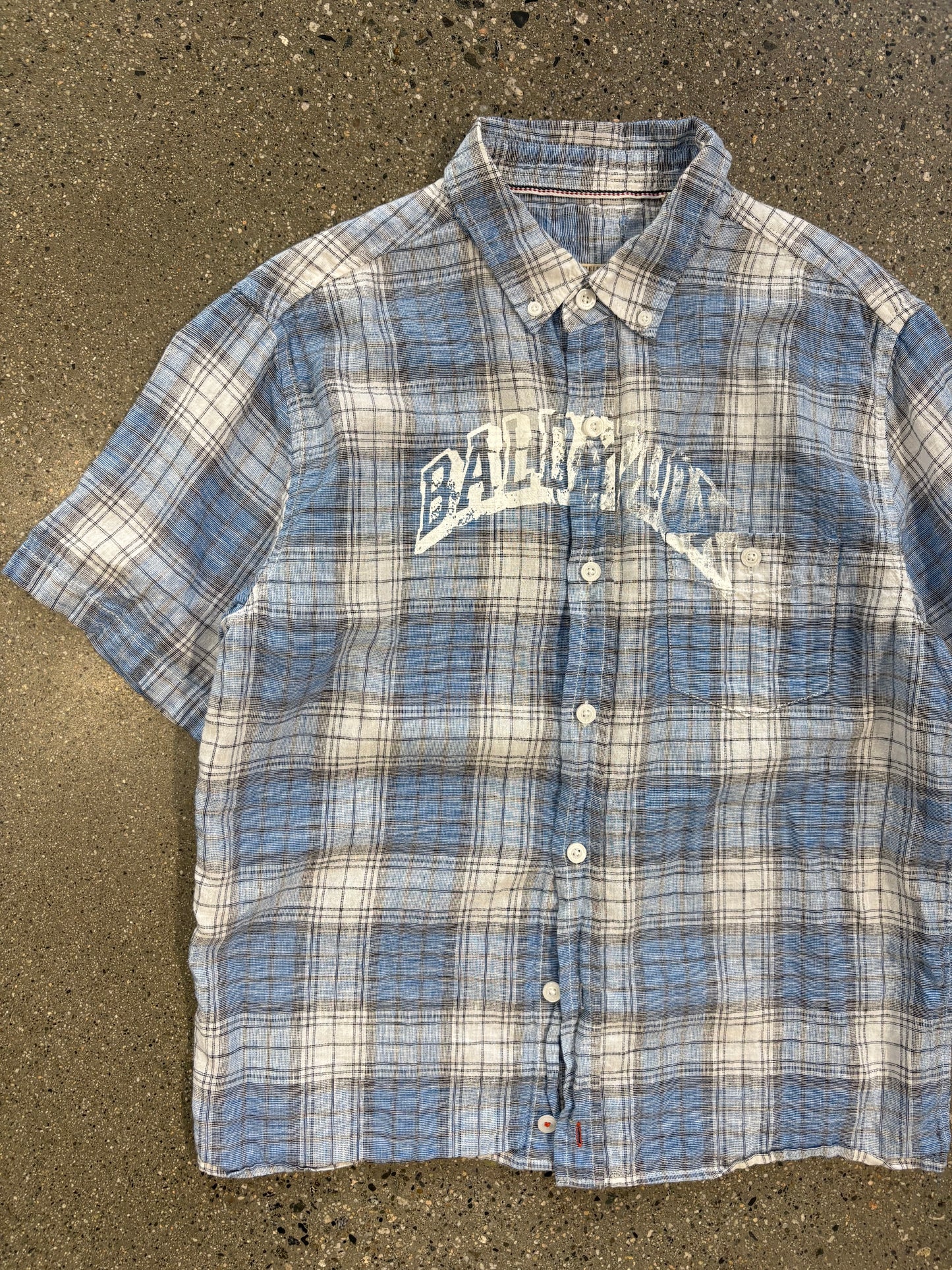 (S) Baldy 1/1 Linen camp shirt