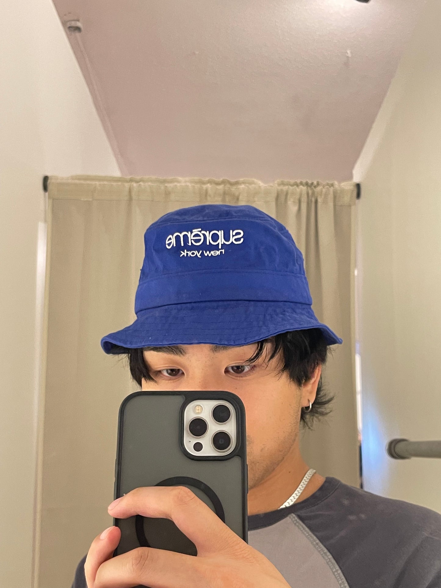 (S/M) Supreme Blue Bucket