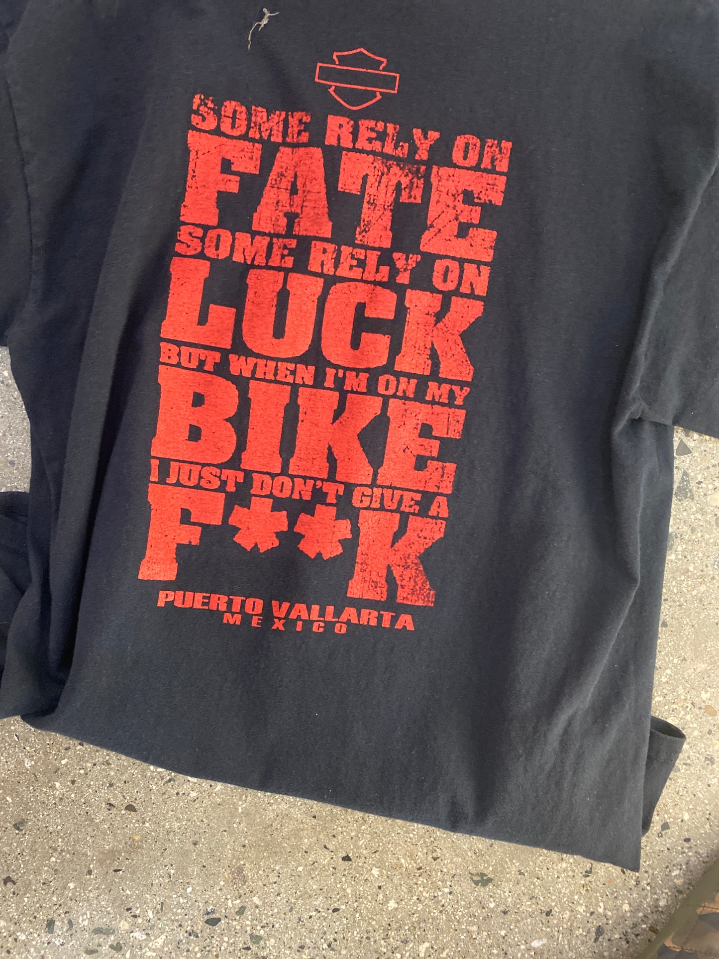 (L) Harley IDGAF Tee