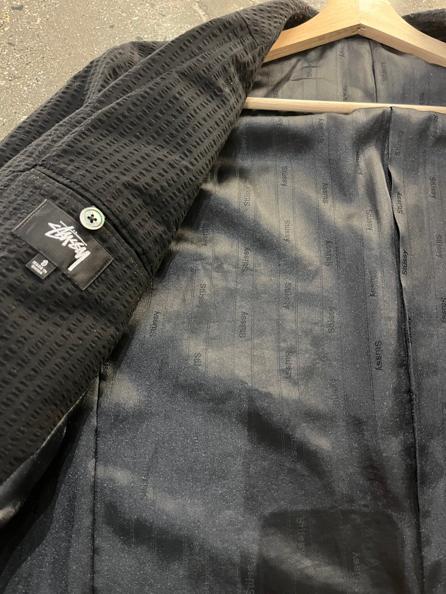 (S/M) Stussy Searsucker Sports Blazer