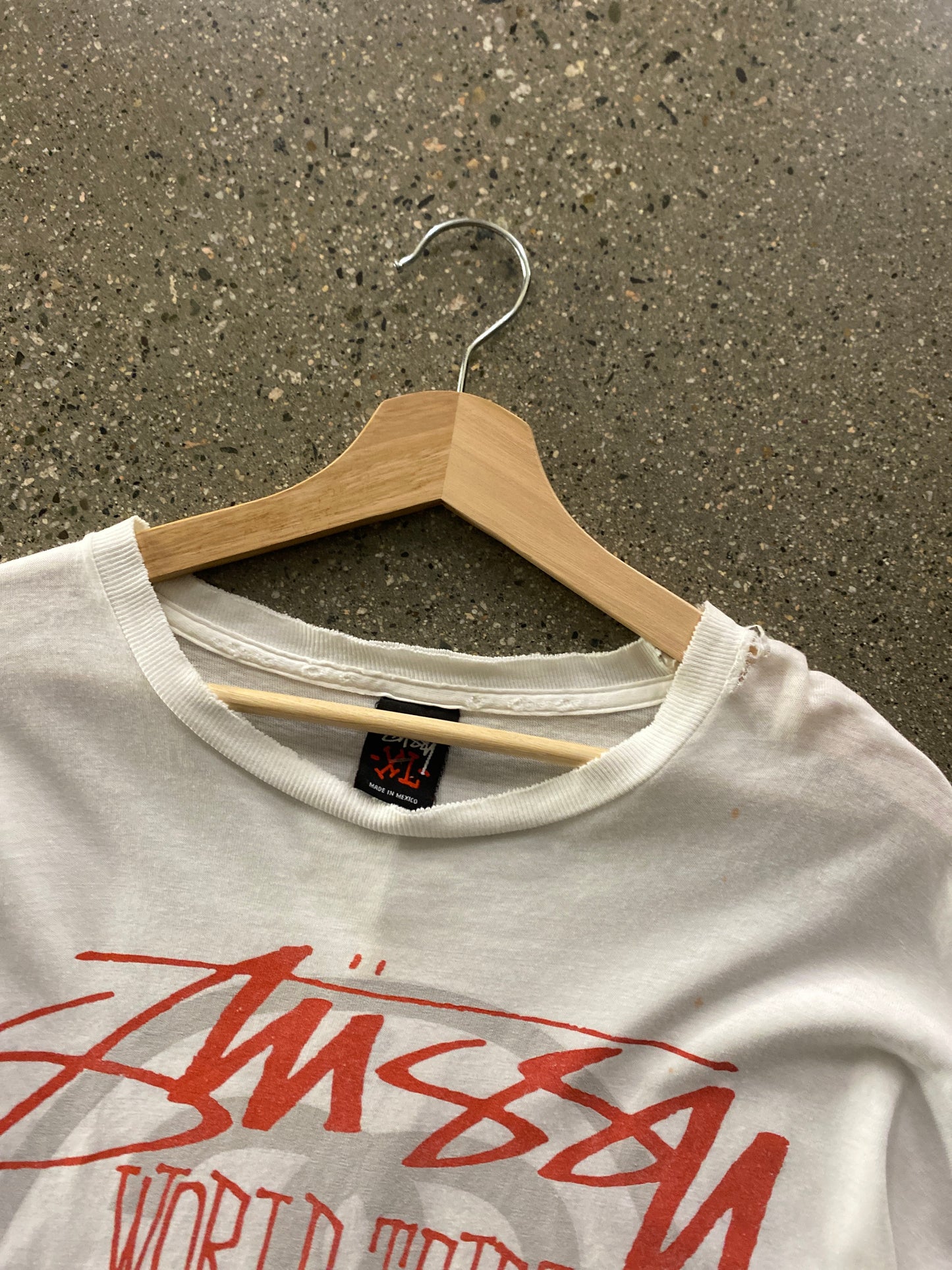 (XL) (theerzy.co) 2010 Stussy World Tribe Tee ( as is )