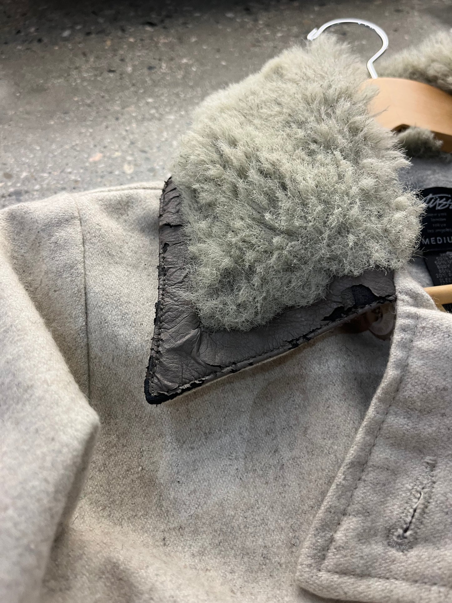 (Womens m ) Stussy Coat