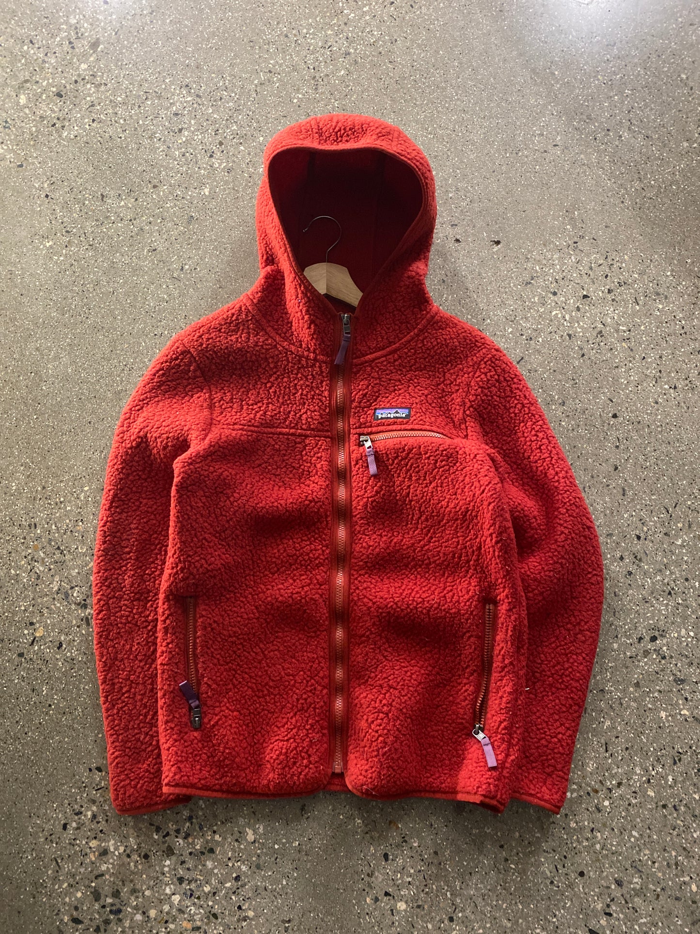 (womens m) Patagonia red Fleece