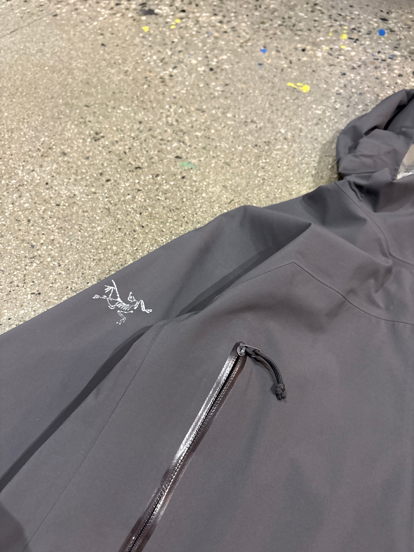 (L) Grey Arcteryx Zeta AR