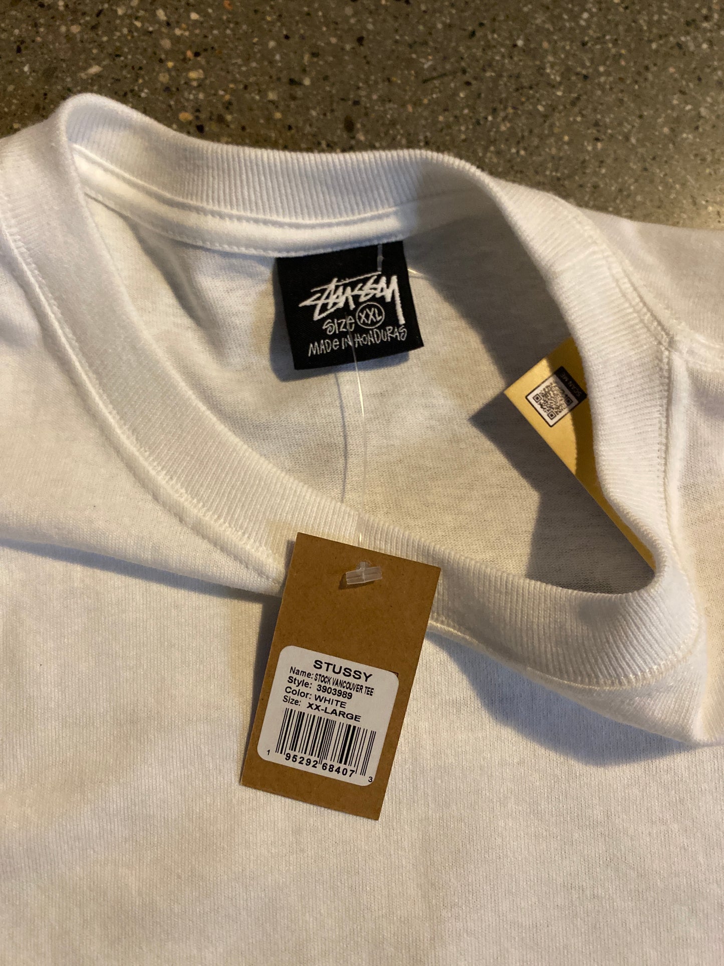 (2X) BNWT Stussy Vancouver Tee ( tear on shoulder )