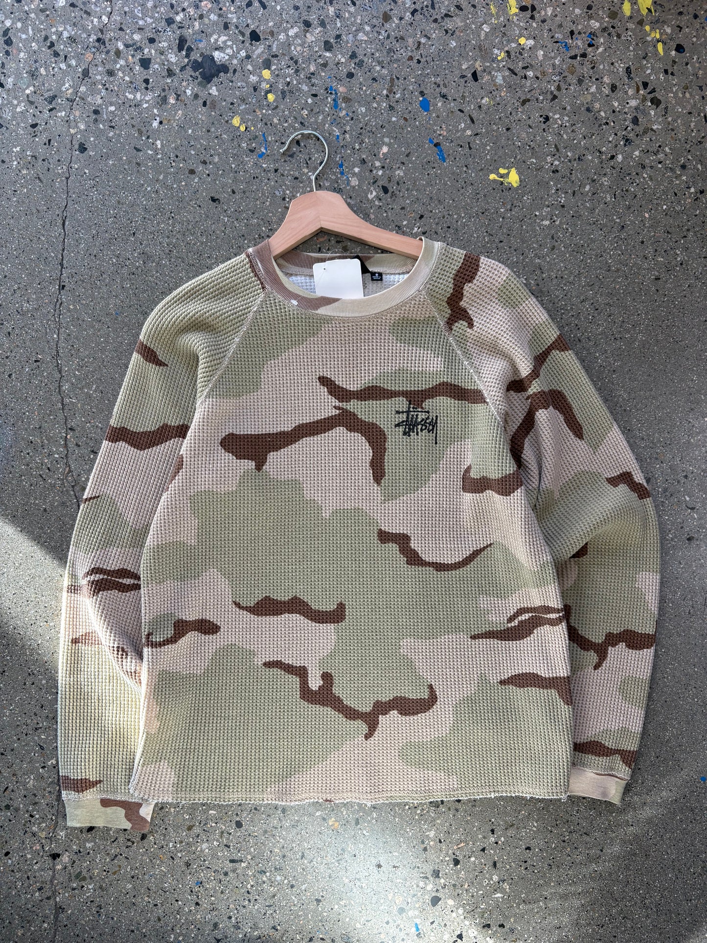 (S) Stussy Desert Camo Thermal