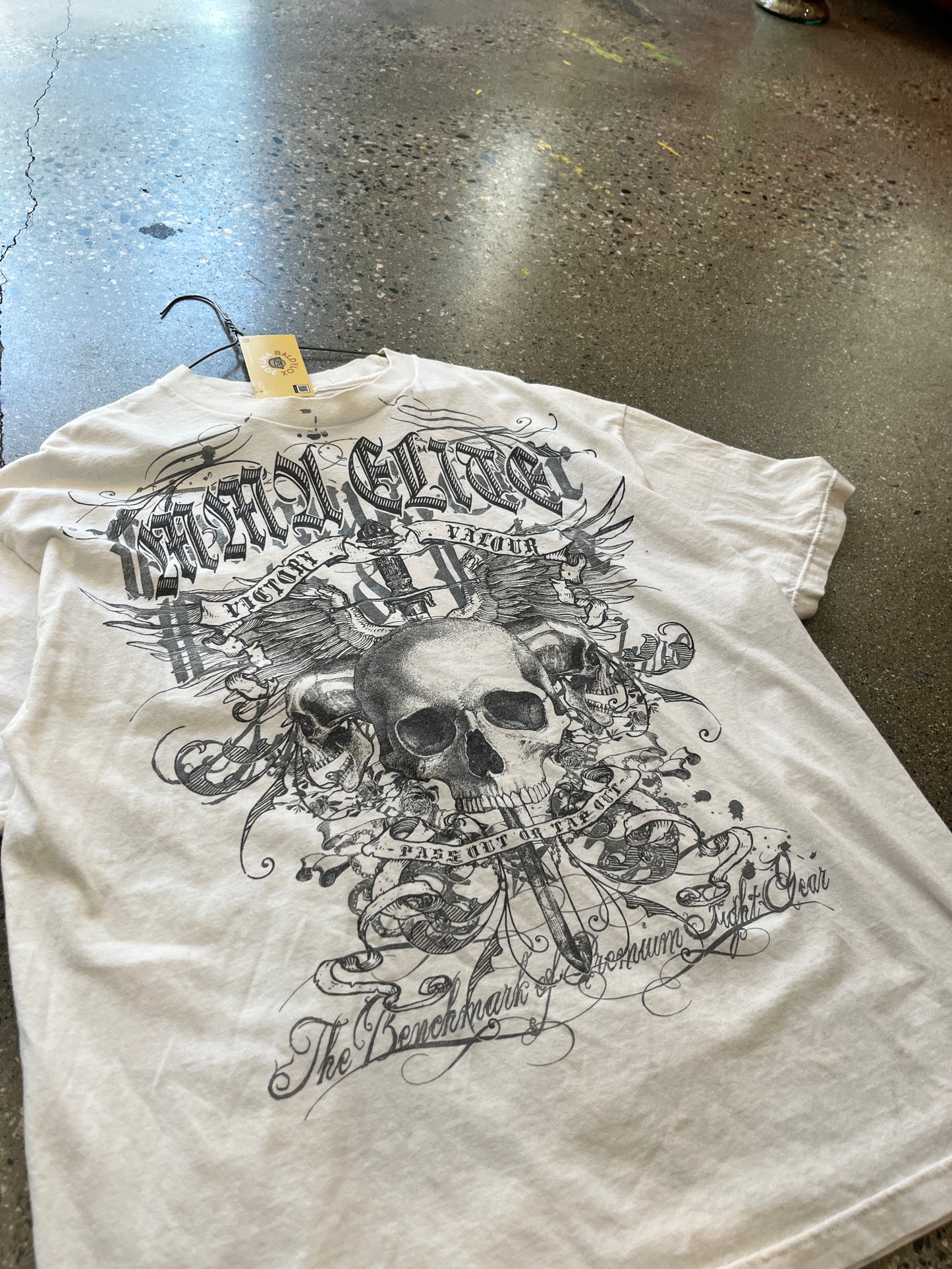 (XL) MMA ELITE Skull Tee Y2K