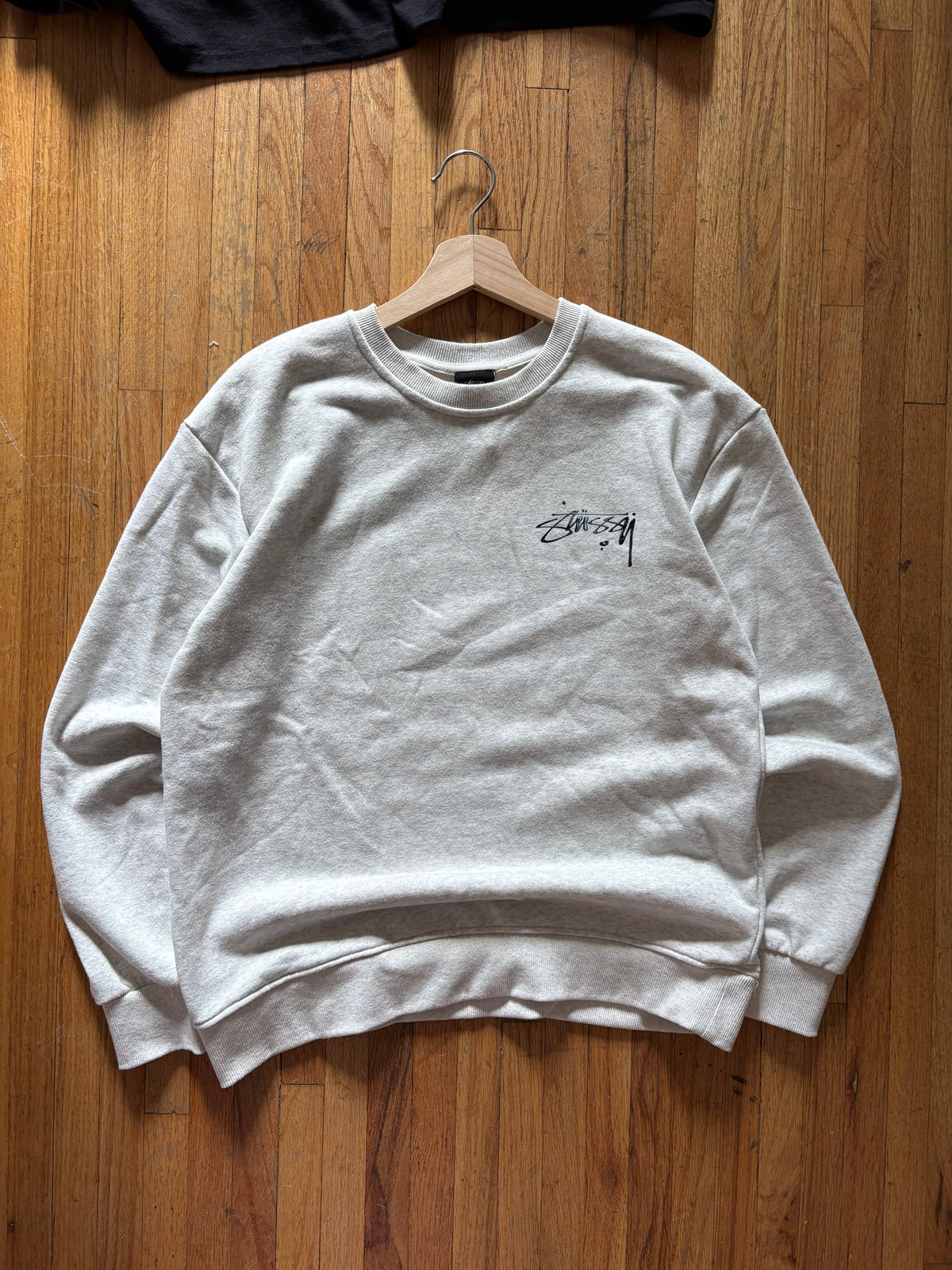 (s/m) Bootleg Stussy Liquid Crewneck