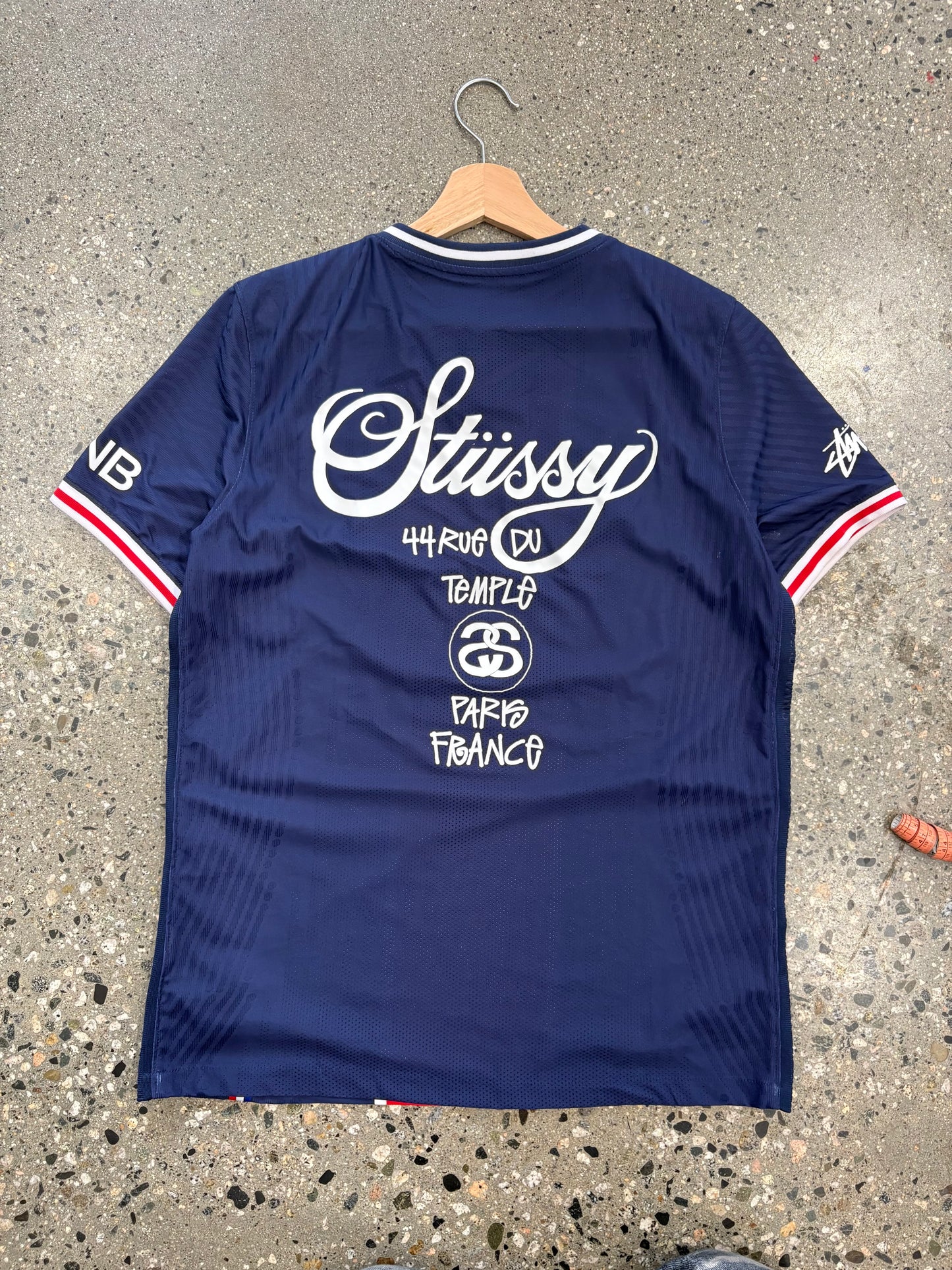 (L) Stussy Paris Exclusive PSG Jersey