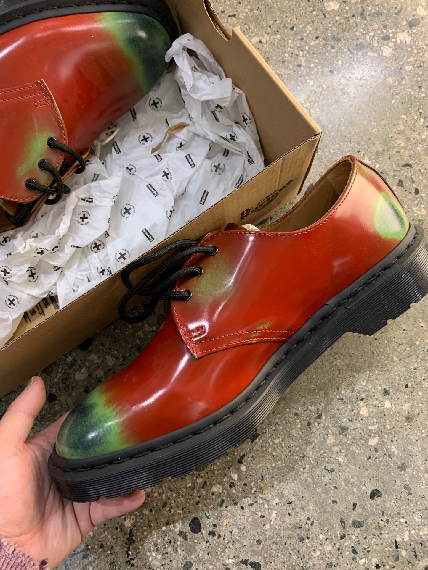 (11 US) Supreme x Dr Marten - 1461 Shoes - Brand New