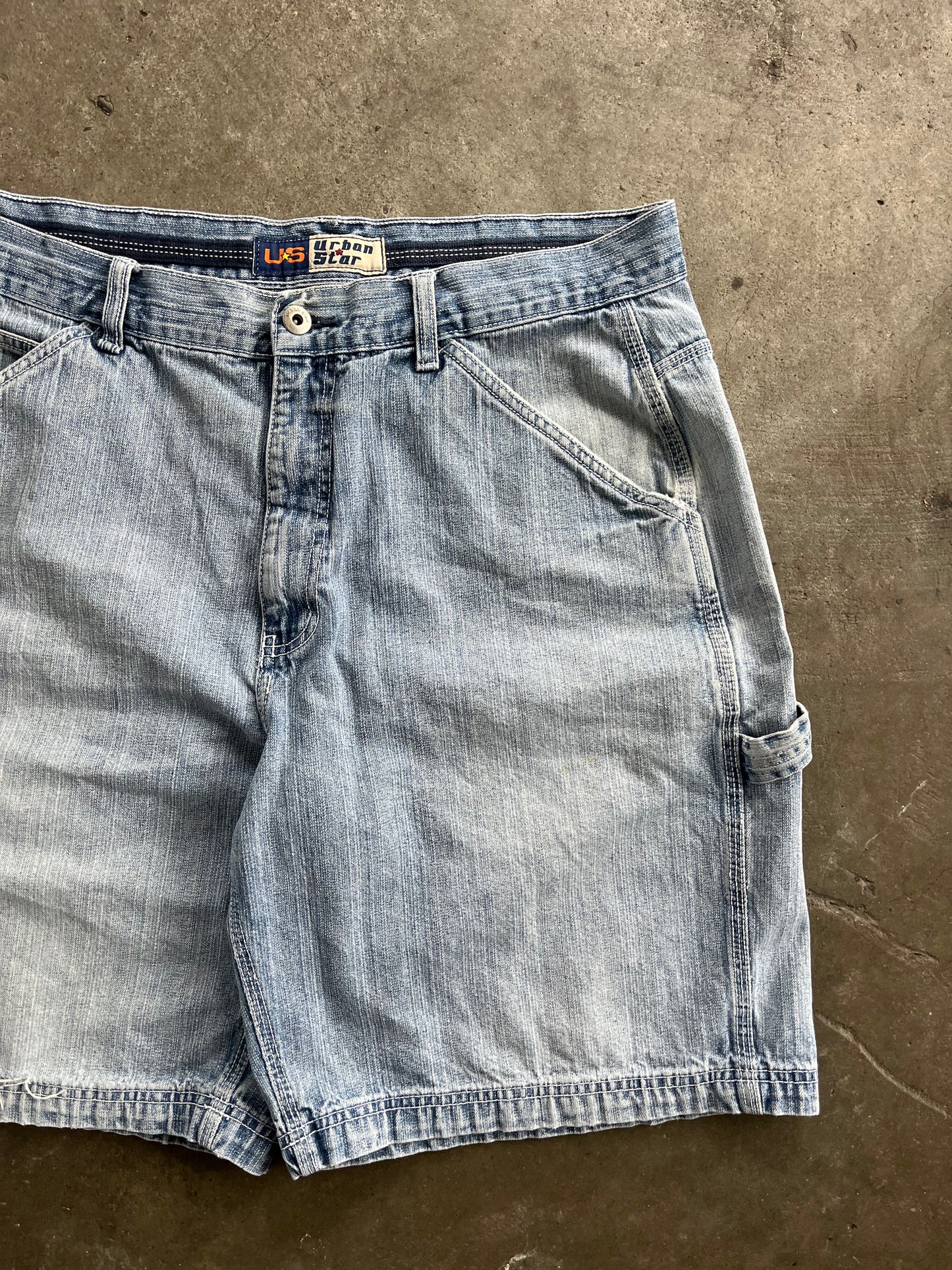 (XL) Y2K Urban Star Carpenter Jort