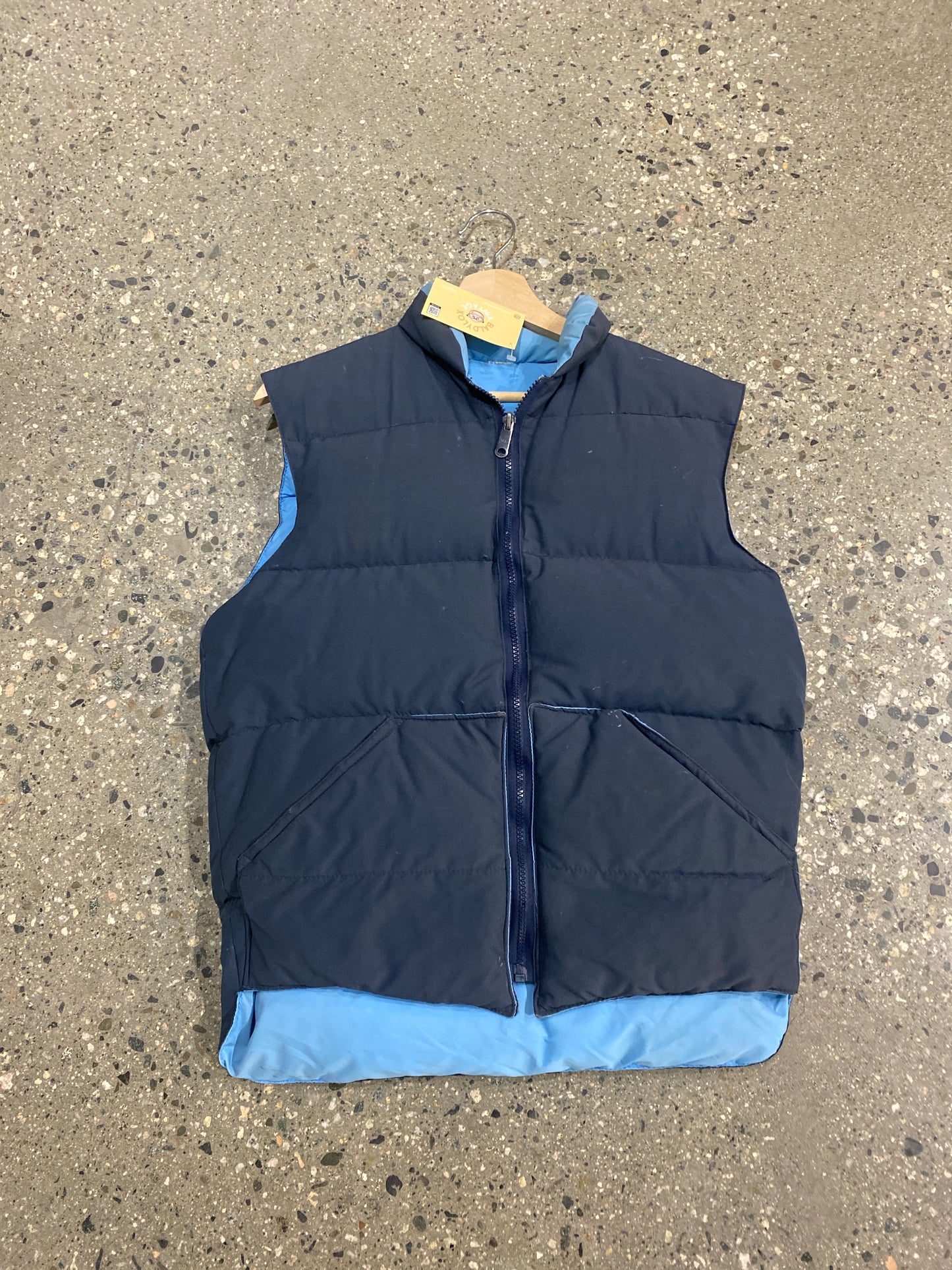 (M/L) Bf84 - vintage reversible puffer
