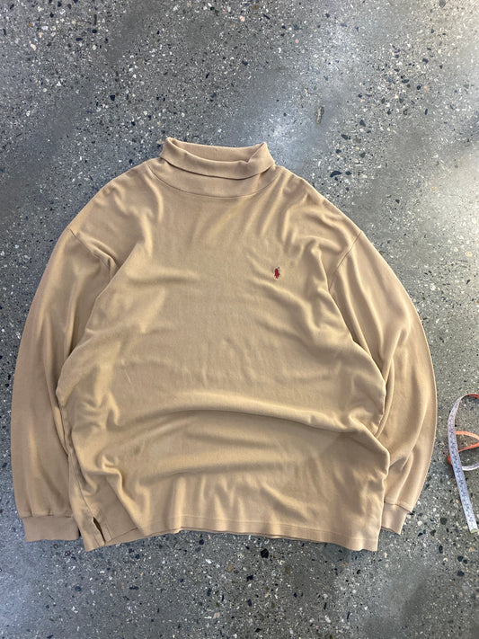 (XL) VIntage Polo Turtleneck