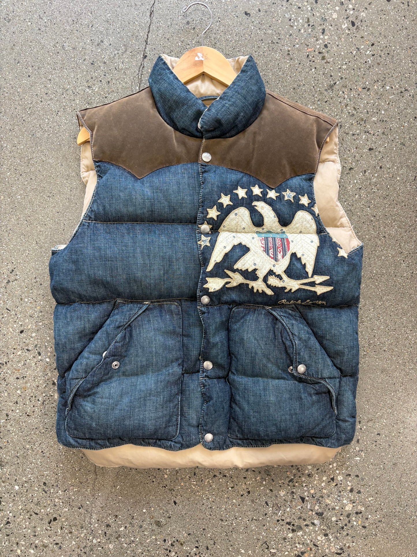 (M) Ralph Lauren & Supply Down Vest