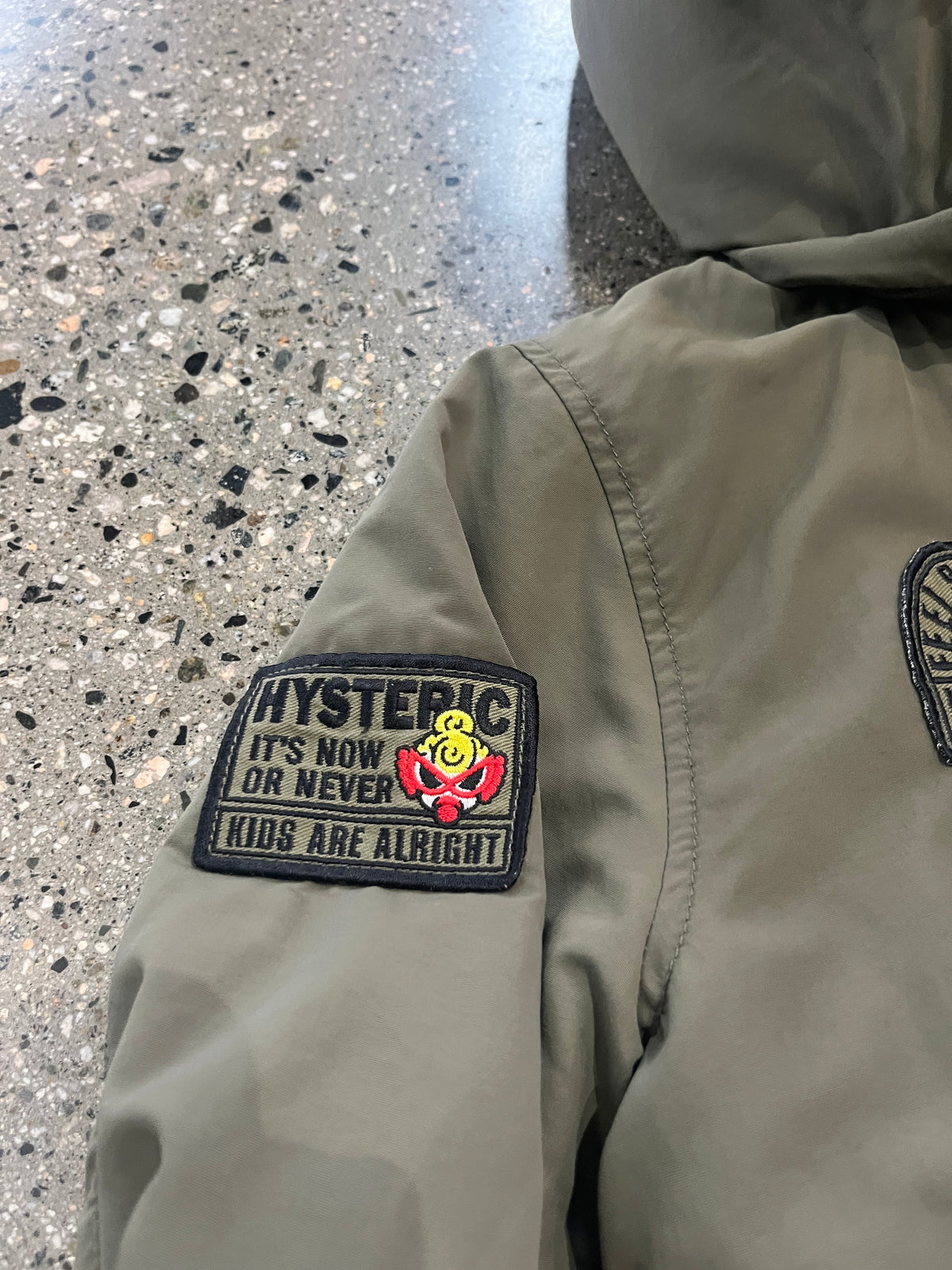 (XS) Hysterical Glamour Military Style Jacket