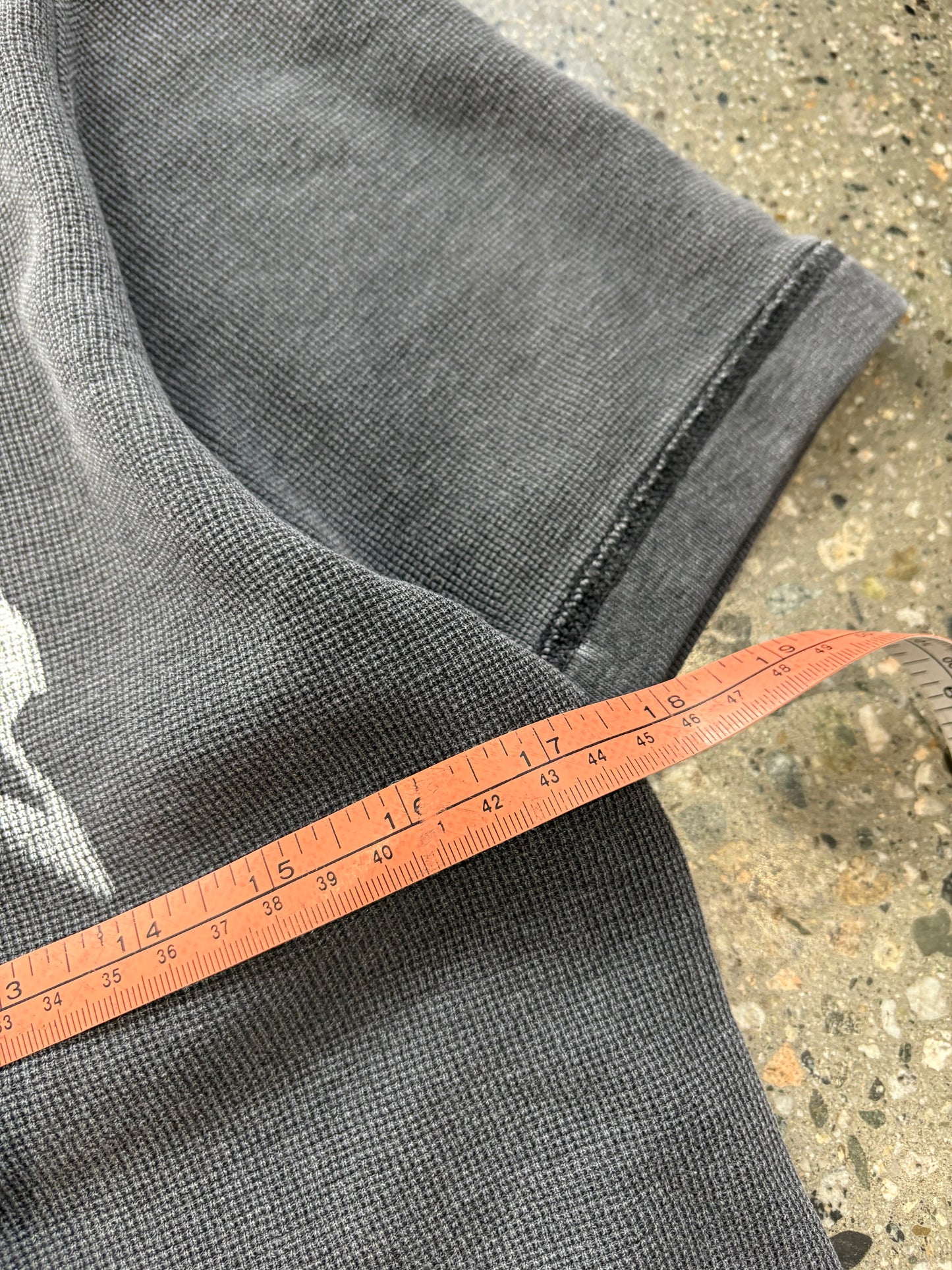 (S) Baldy 1/1 Waffle Knit Tee