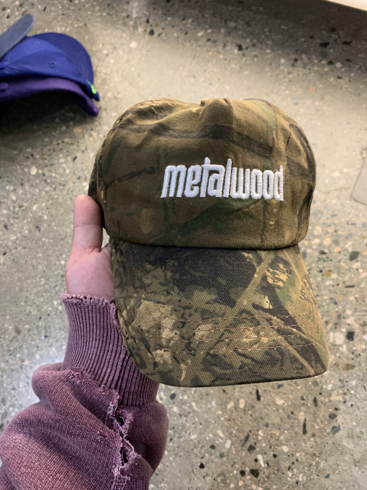 (OS) Metalwood Real Tree Hat