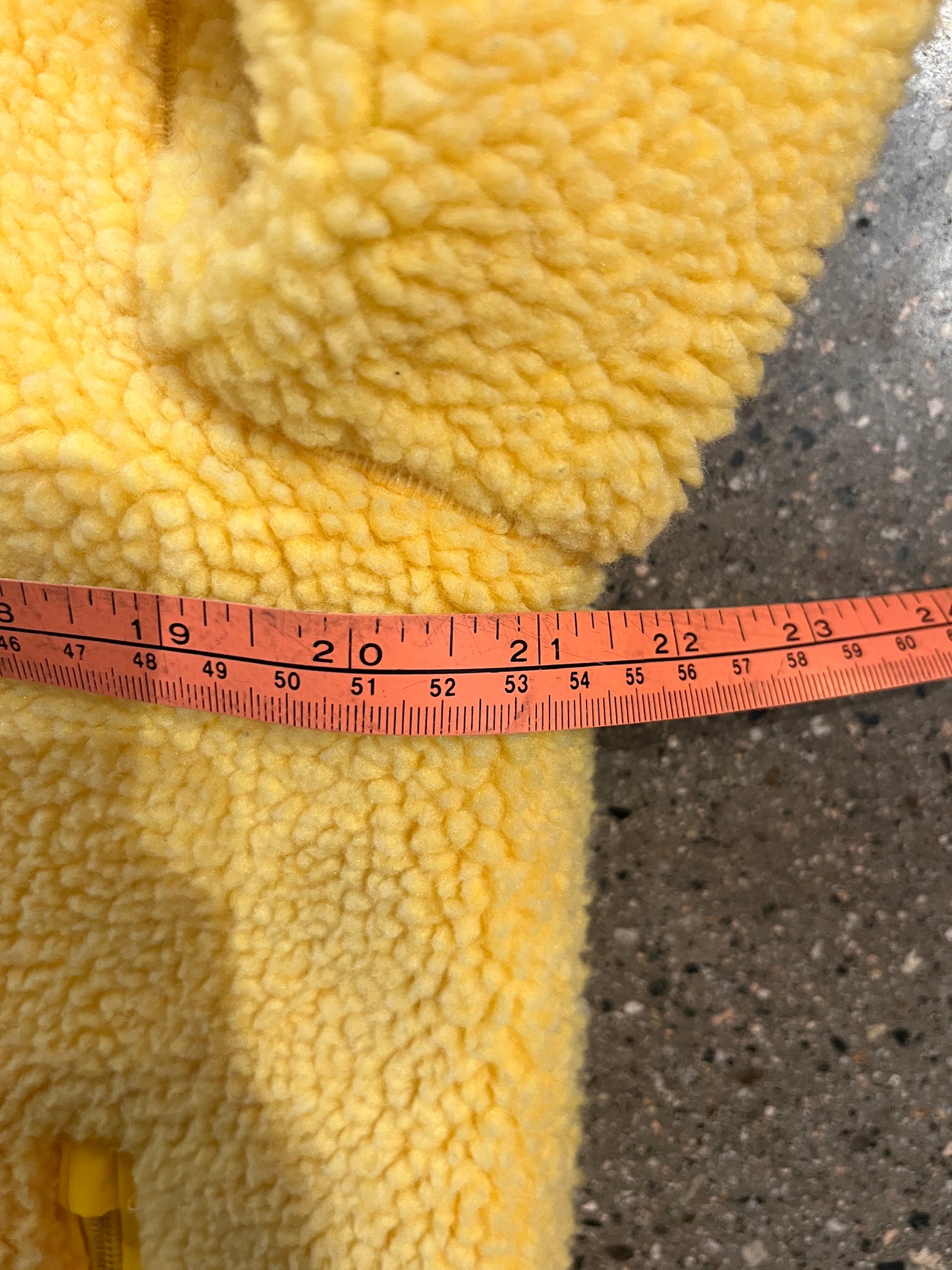 (M) Stussy Gore Windstopper Yellow Deep Fleece FW18 Collection