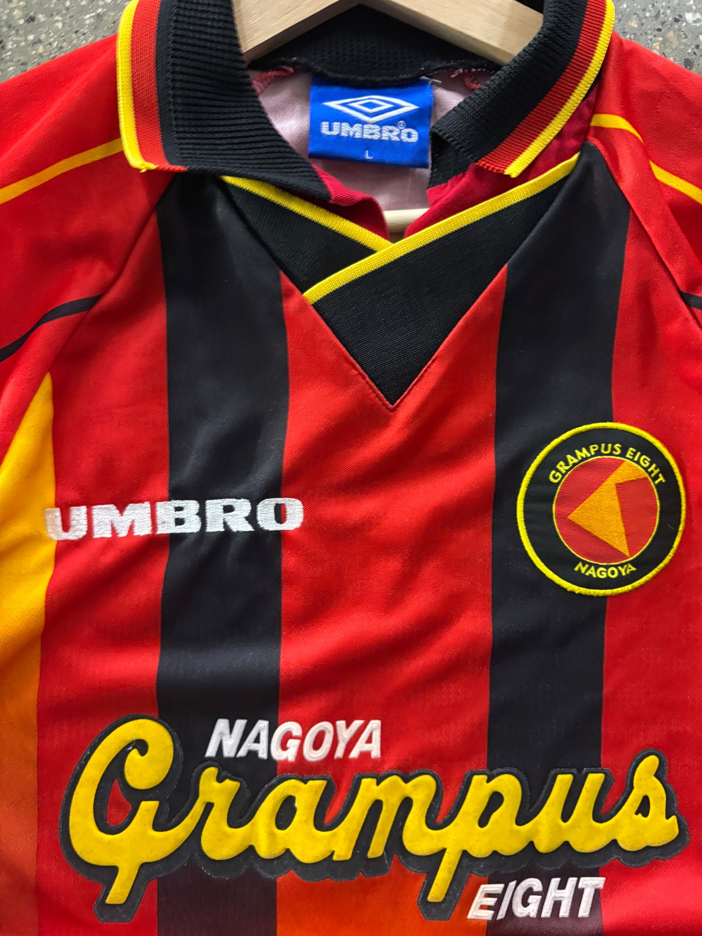 (L)1996-1998 Umbro Nagoya Grampus Eight Home Kit