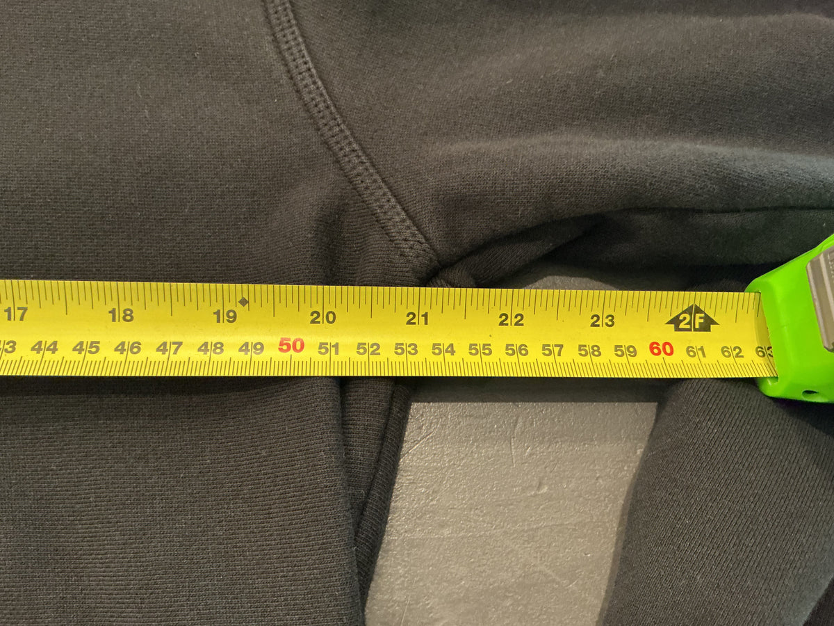 Black Stussy Spellout Hoodie