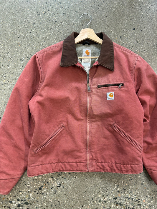 (S) Pink Rose Carhartt Detroit Jacket