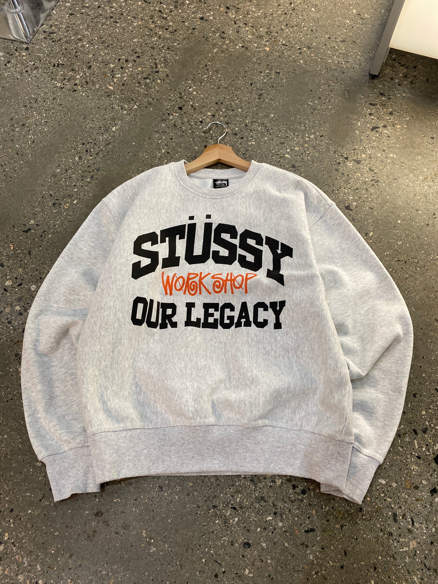 (M/L) Stussy Our Legacy Workshop Crewneck