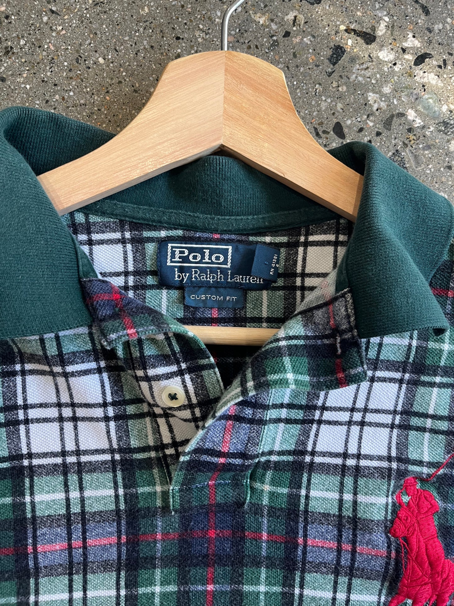 (M) 90s Polo Plaid by Ralph Lauren Shirt
