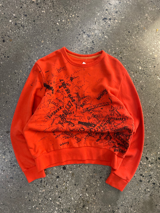 (XS) uvic3 - authentic burberry crew
