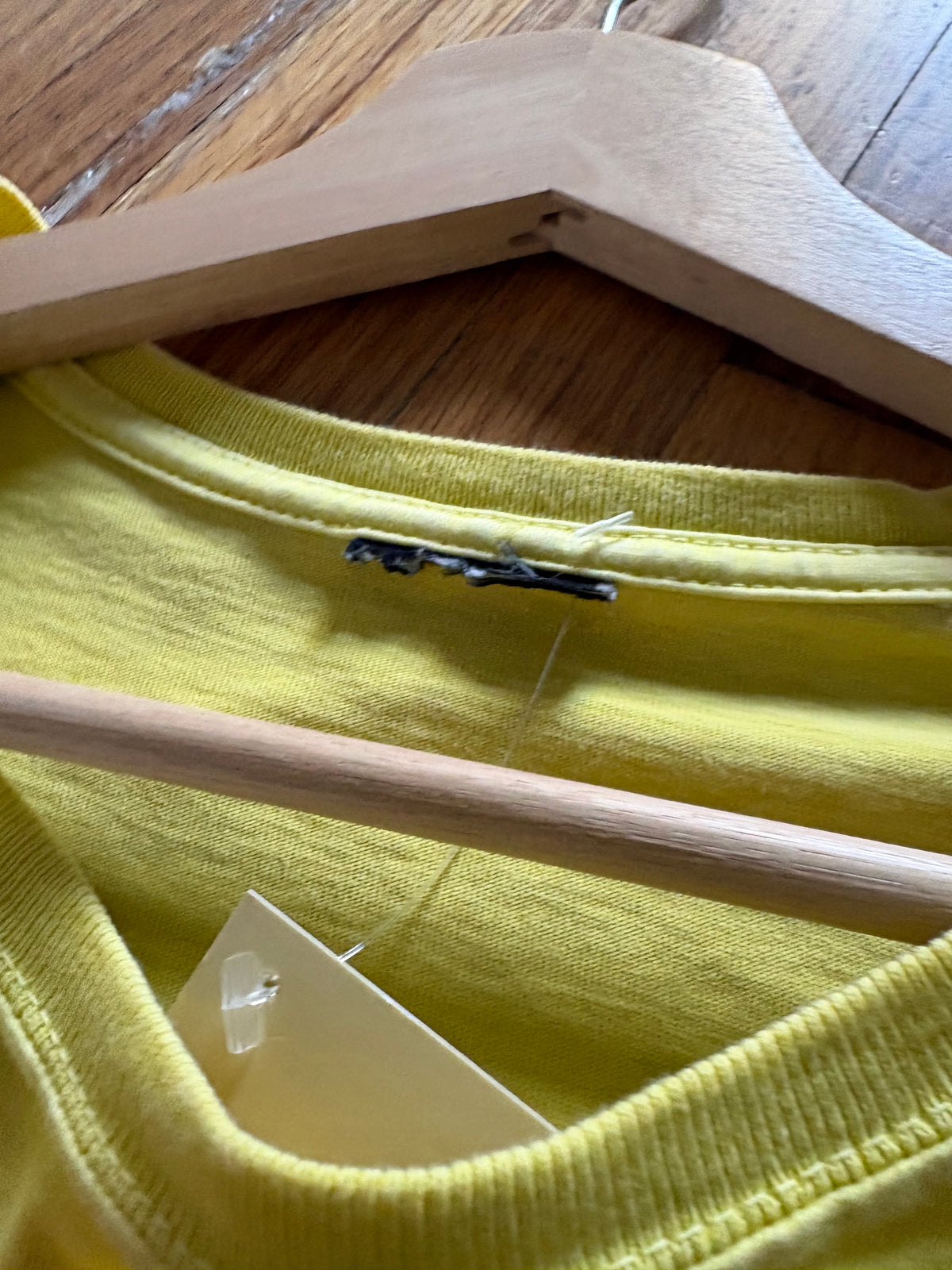 (L) Stussy Yellow Tee *As Is