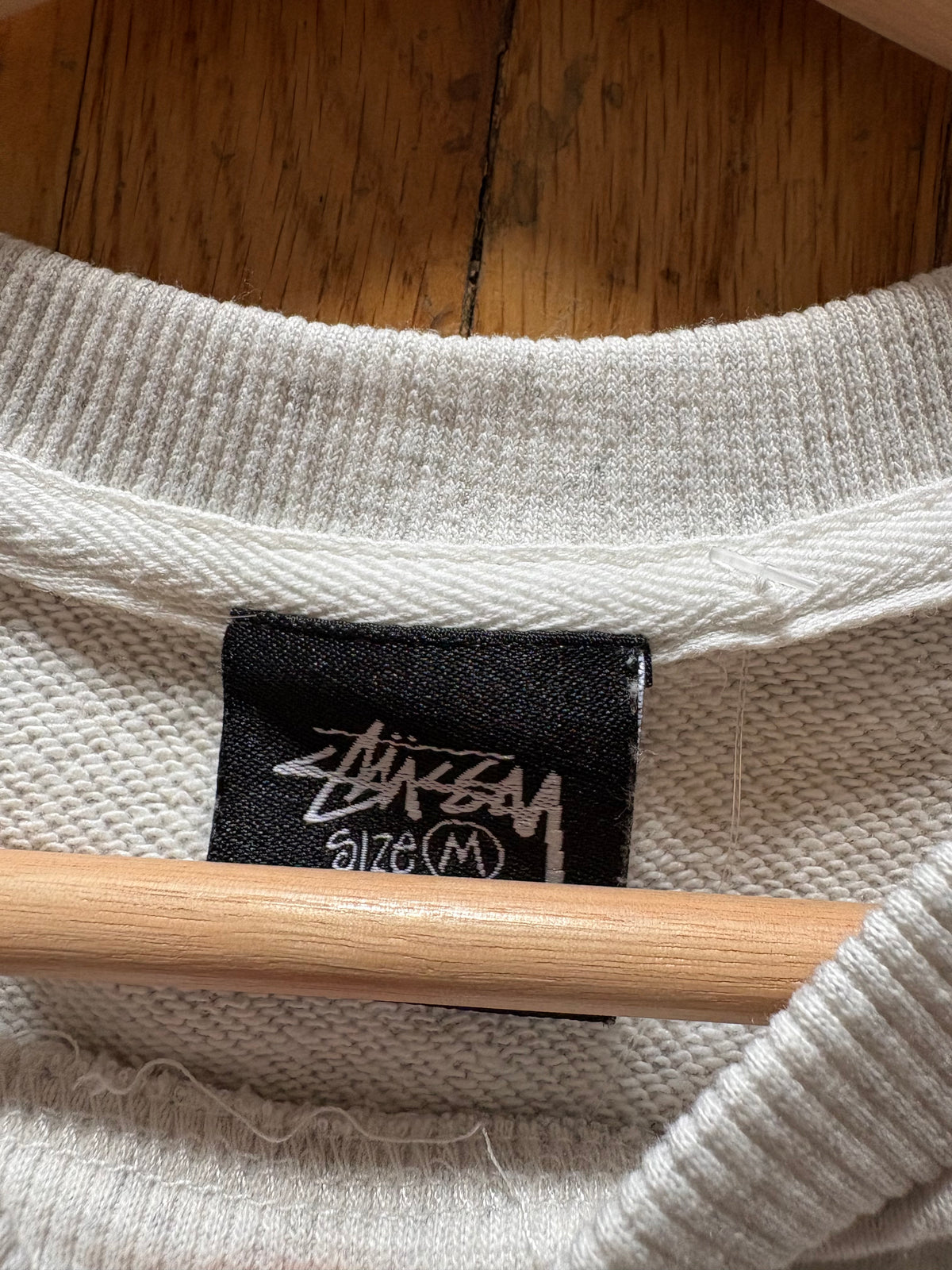 (s/m) Bootleg Stussy Liquid Crewneck