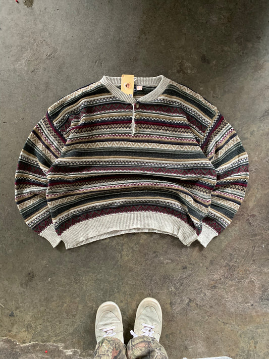 (XL/2X) 90’s Textured 3D Knit