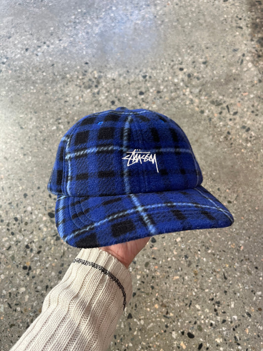 Stussy Plaid Script Hat