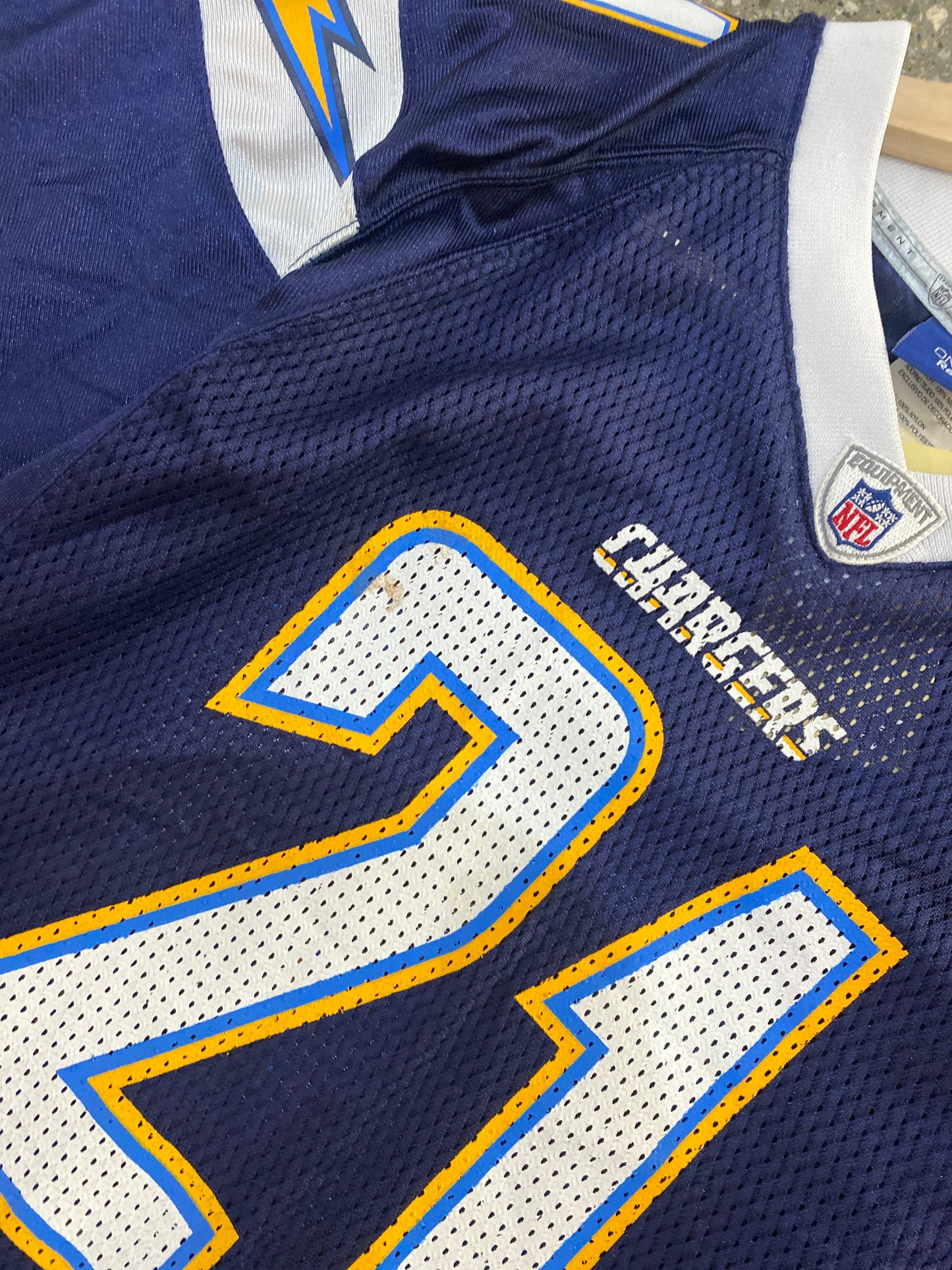 (XXS/XS) Reebok Chargers Jersey