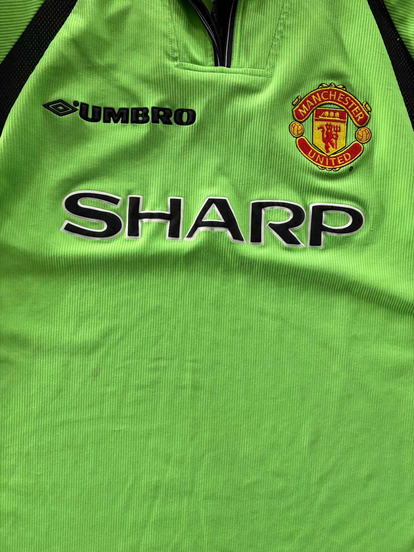 1998 / 99 Umbro Manchester United Goalkeeper Shirt