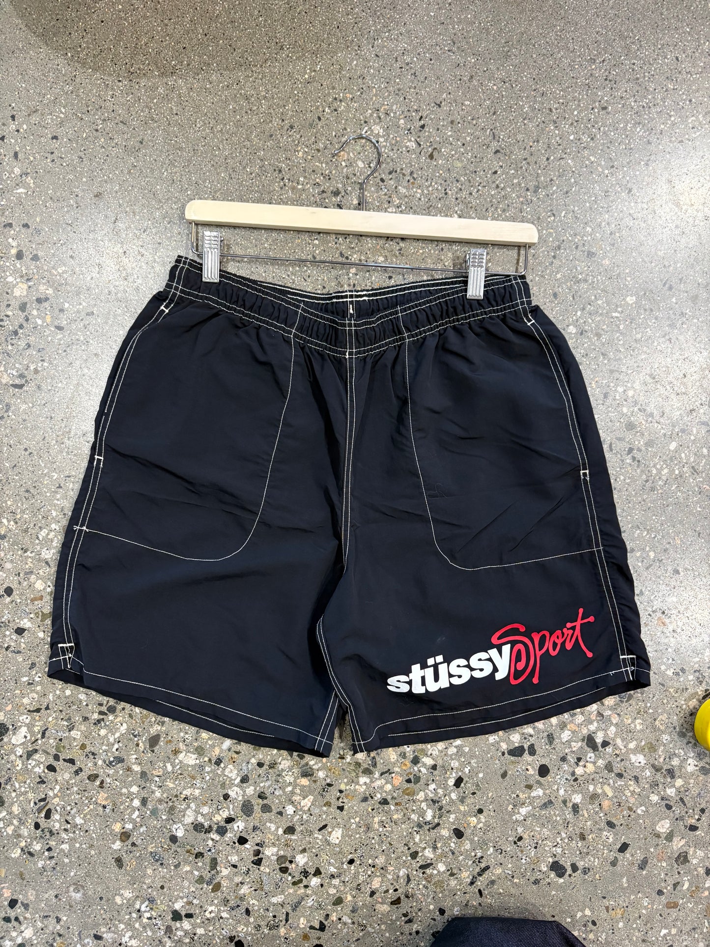 (M) Stussy Sport Script Shorts