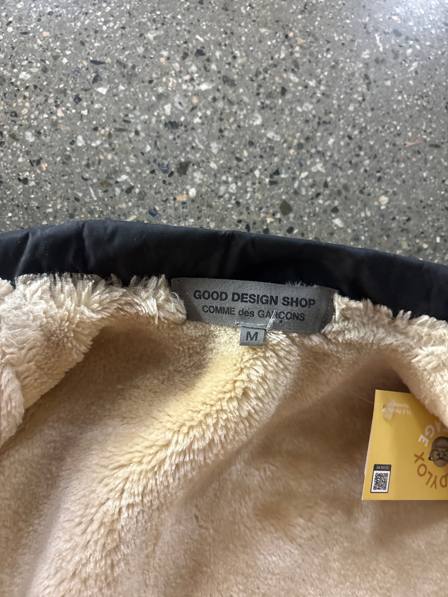 (M/L) Comme Des Garçons Fleece Lined Coach Jacket