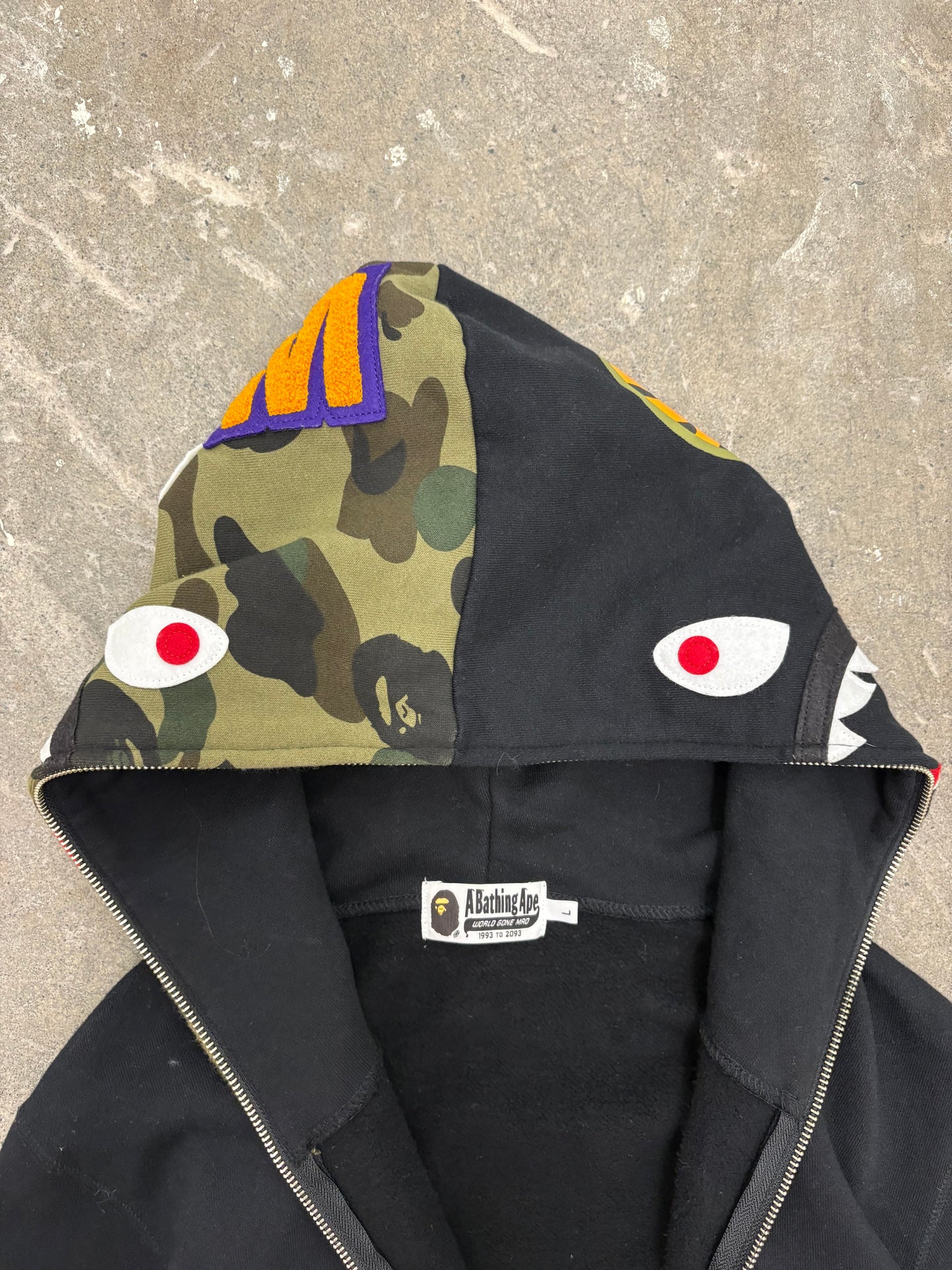 (L) Bape Shark Full Zip up