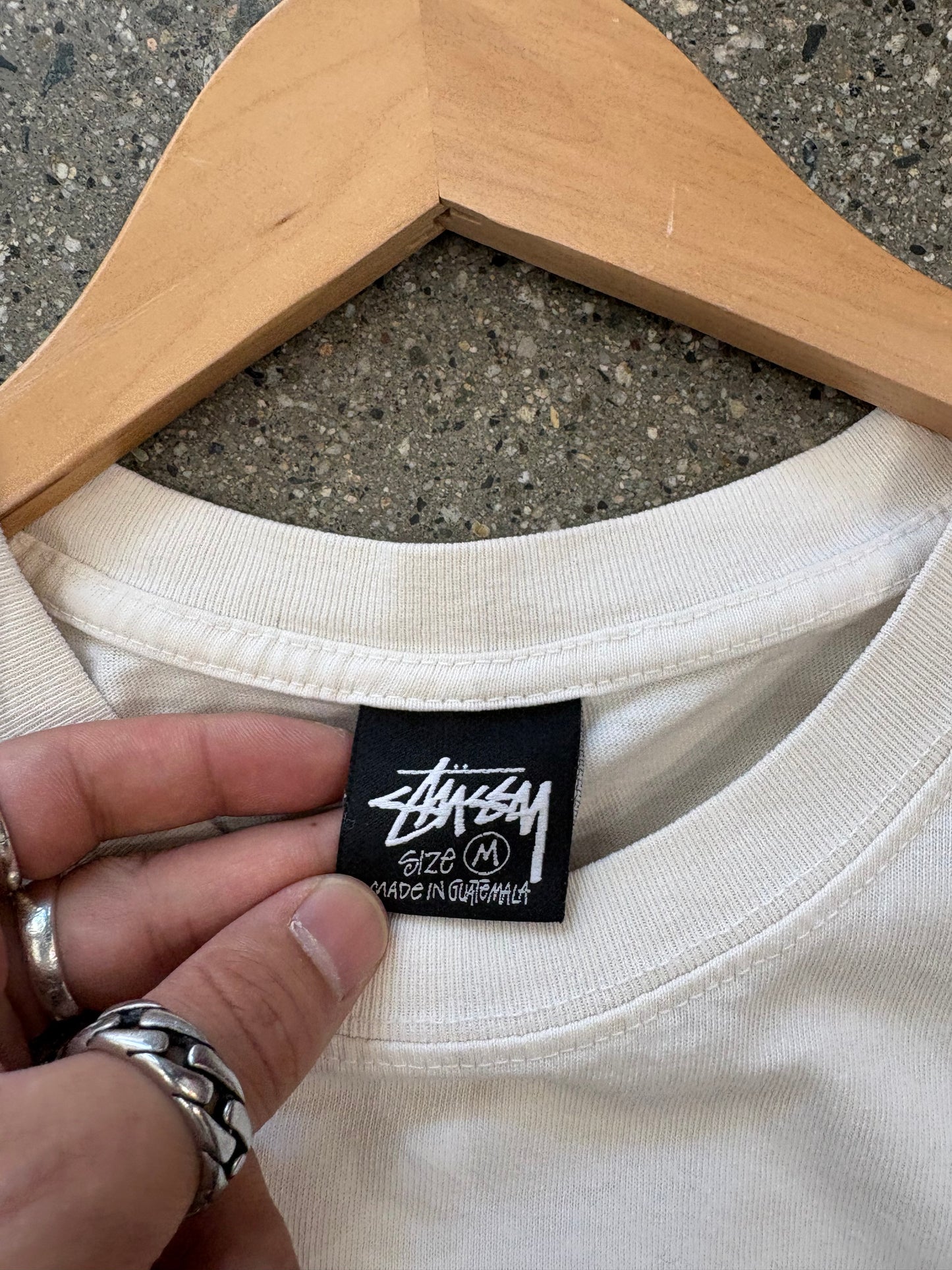 (M) Stussy Script Logo Tee