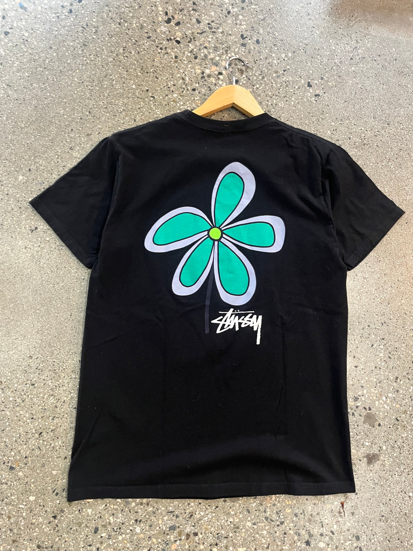 (M) Stussy Flower Tee