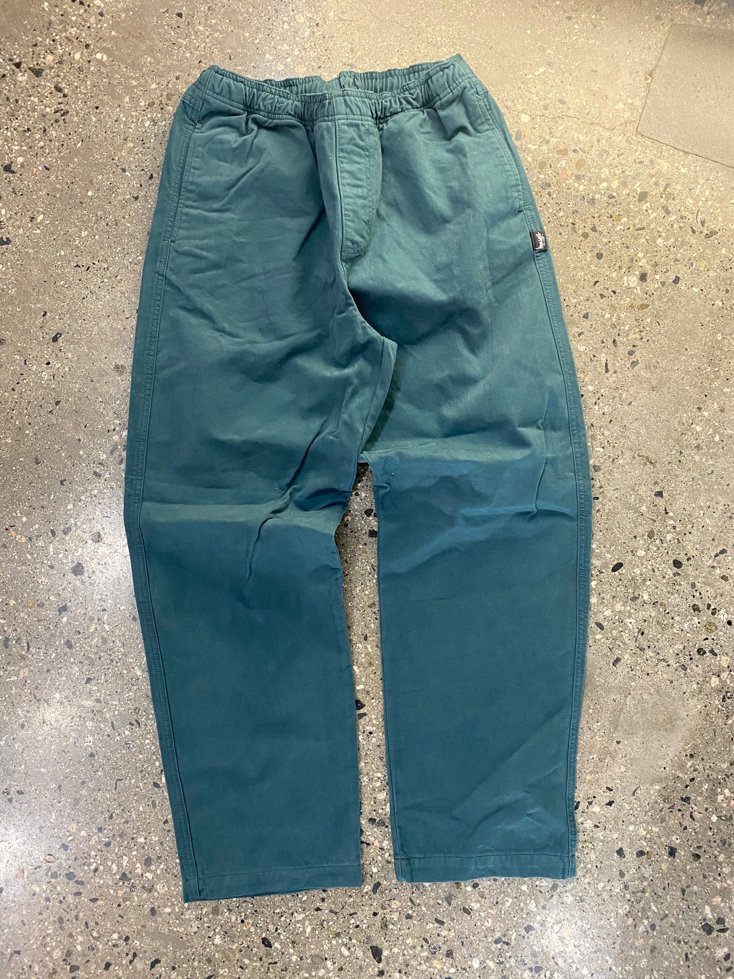 (L) Stussy Aqua Color Chino