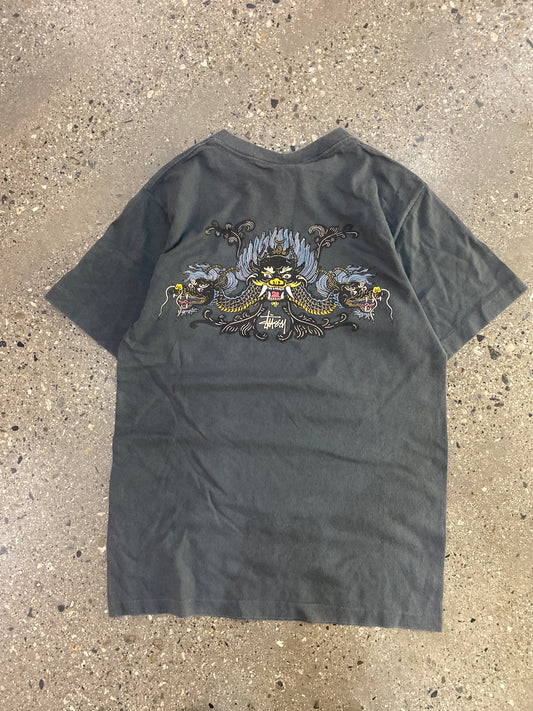 (S) 1990s Stussy Dragon Tee