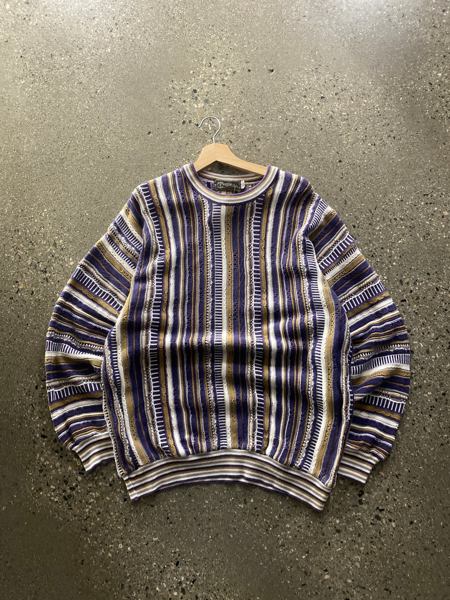 (L/XL) Tundra Purple Brown 3D Knit