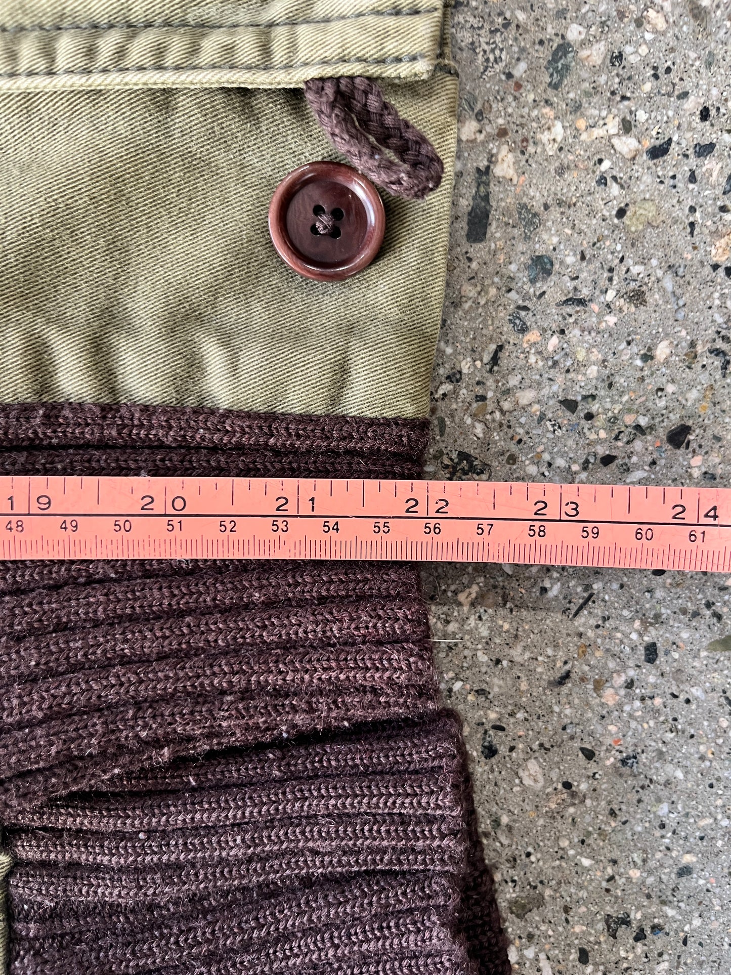 (M) Diesel Womens Army Harrington