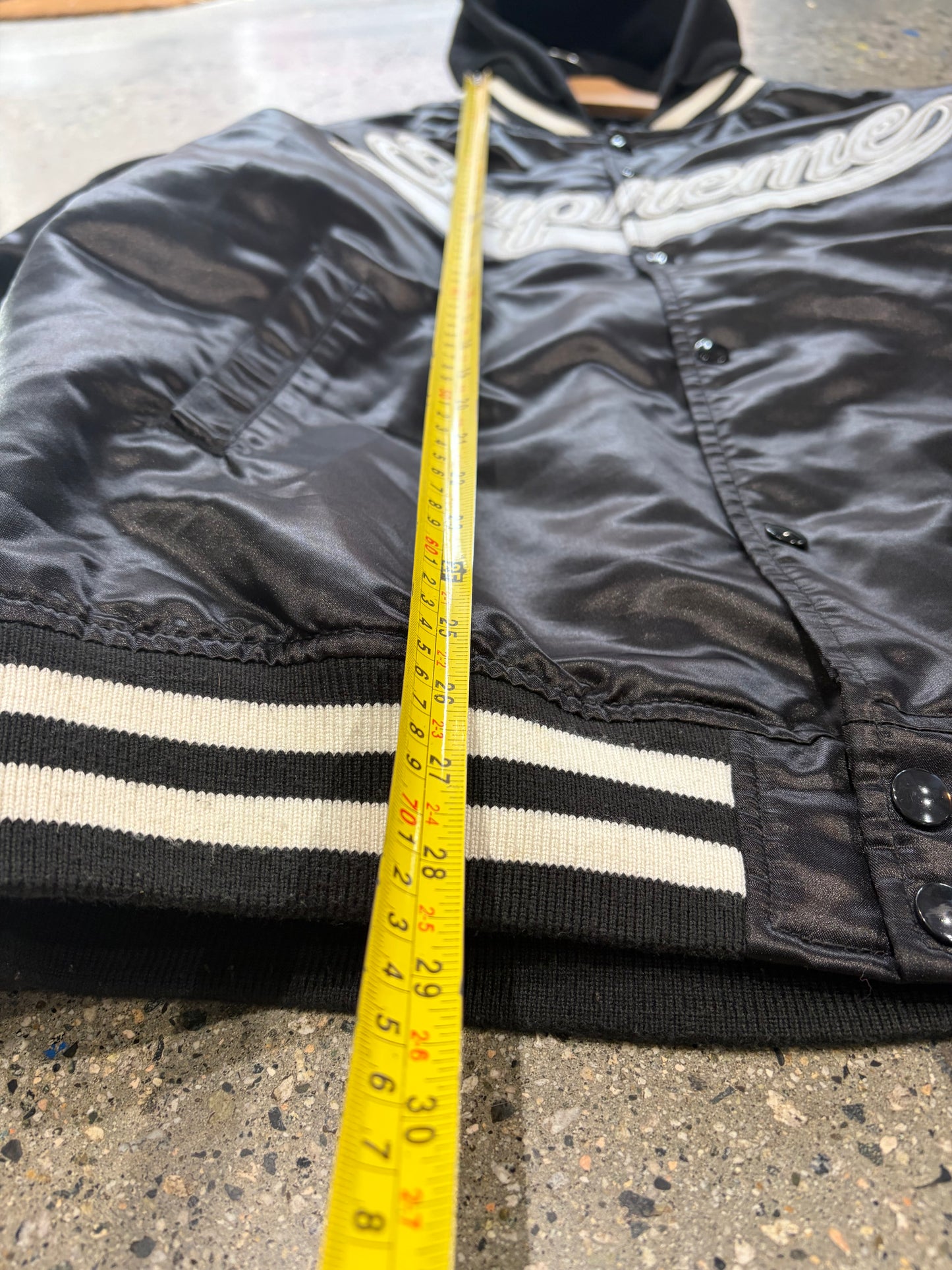 (L) Supreme Varsity Hooded Jacket